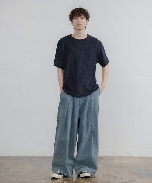improves(インプローブス)の「接触冷感 パイル 半袖Tシャツ(Tシャツ/カットソー・メンズ・ホワイト/ピンク/ベージュ/ネイビー/ブラック・LARGE/X-LARGE/MEDIUM)」の19枚目の写真