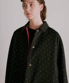 テーラードジャケット CLANE - CLANE  PEARL DOT JACKET  PEARL DOT PANTS CLANE（クラネ）の「PEARL DOT JACKET（テーラードジャケット