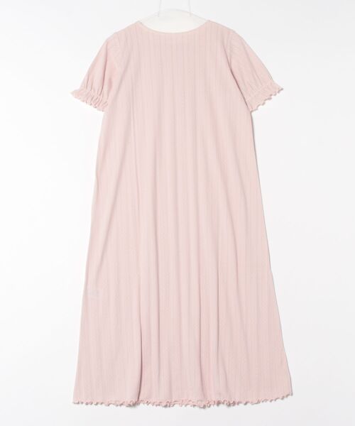 KID BLUE（キッドブルー）の「キッドブルー -２５パターンメッシュＮ -半袖ナイティ -KNBL367 -kidblue（ルームワンピース・レディース・ライトグリーン/ピンク・M）」の3枚目の写真