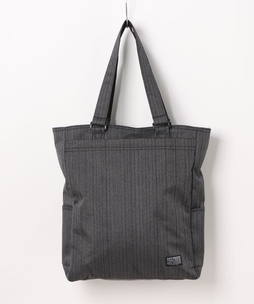 JEANS MATE(ジーンズメイト)の「【NEVEREND/ネバーエンド】草木染風トートバッグ(トートバッグ・メンズ・ブラック/グレー・FREE)」の16枚目の写真