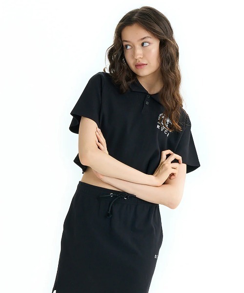 【1日＆3日-5日はボーナスストア+10％】【公式】ルーカ レディース THAT BALANCE PIQUE SHIRTS 半袖シャツ 2025年夏モデル 全3色 S/M/L rvca RVCA レディース THAT BALANCE PIQUE SHIRTS 半袖シャツ 【2025