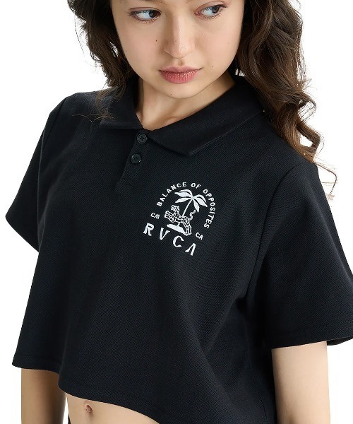 RVCA レディース THAT BALANCE PIQUE SHIRTS 【2025年夏モデル