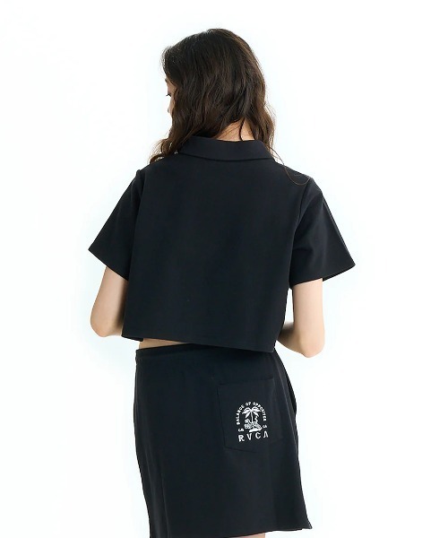 RVCA レディース THAT BALANCE PIQUE SHIRTS 【2025年夏モデル