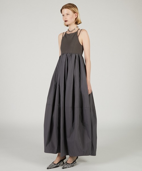 PRANK PROJECT（プランクプロジェクト）の「カップインキャミドレス / Cup in Cami Dress（ワンピース・レディース・ブラック/グレー/レッド・36/38）」の10枚目の写真