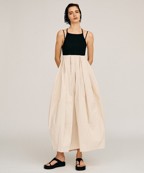 PRANK PROJECT(プランクプロジェクト)の「カップインキャミドレス / Cup in Cami Dress(ワンピース・レディース・ブラック/グレー/レッド・36/38)」の20枚目の写真