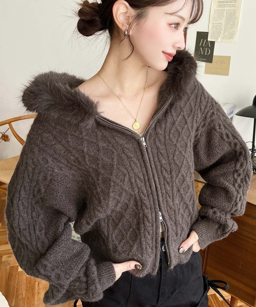 STONE  フード付きニット 　ジップアップセーター　カーディガン 楽天市場】ストーンアイランド STONE ISLAND メンズ カーディガン