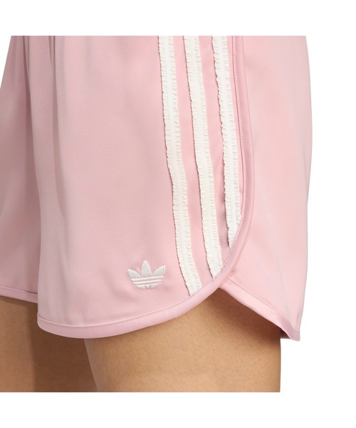 ショートパンツ ADIDAS RUFFLE SHORTS 5FT2217 adidas パンツ RUFFLE SHORTS / アディダス サテン ショーツ