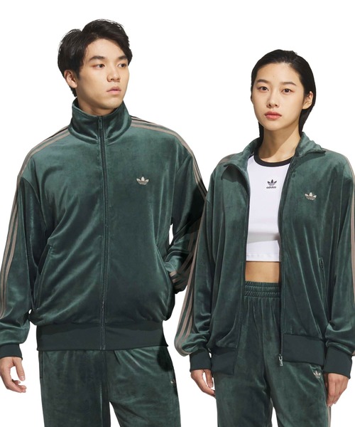 adidas FIREBIRD VELOUR TRACK TOP / アディダス ファイヤー