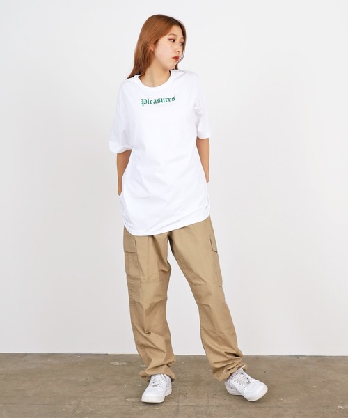 PLEASURES（プレジャー）の「PLEASURES/プレジャーズ PUB T-SHIRT 半袖 Tシャツ（Tシャツ/カットソー・メンズ・ホワイト・XL）」の4枚目の写真