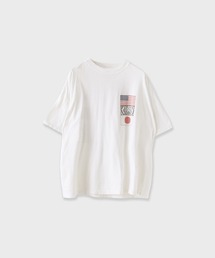 REMI RELIEF | REMI RELIEF/レミレリーフ HARD SP加工20/-天竺BIGサイズT(WORLD TOUR88) Tシャツ(Tシャツ/カットソー)