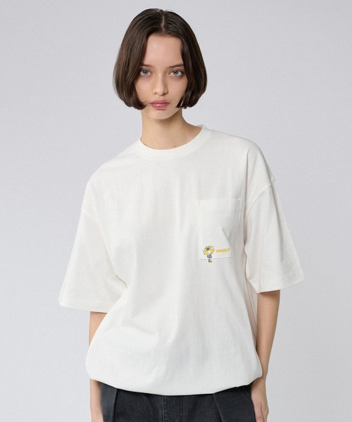 ★EU発* *新作*Script ロゴTシャツ/OATMILK★ Oat Milk T Shirt - Etsy