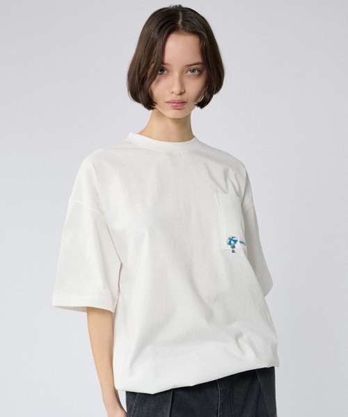 ★EU発* *新作*Script ロゴTシャツ/OATMILK★ Oat Milk T Shirt - Etsy