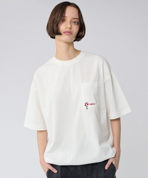 Tシャツ・カットソー Fay SS23 SHIRT WITH POCKETS (NCMA146260T_VBGU206) 半袖 ワイドフィット ポケットTシャツ BLACK LABEL SS23