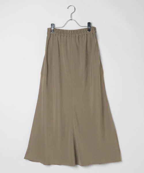 BAYFLOW（ベイフロー）の「ラスターバイアスナロースカート（スカート・レディース・ブラック/ブラウン/ライトグリーン・FREE）」の4枚目の写真