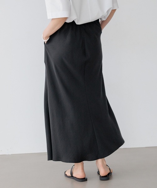 BAYFLOW（ベイフロー）の「ラスターバイアスナロースカート（スカート・レディース・ブラック/ブラウン/ライトグリーン・FREE）」の19枚目の写真