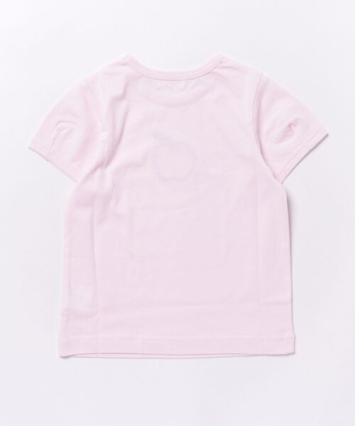 HAKKA KIDS（ハッカキッズ）の「シャーベットカラーアップリケ接触冷感Tシャツ（Tシャツ/カットソー・キッズ・パープル/イエロー/ホワイト/ピンク/ライトブルー・S/M）」の6枚目の写真
