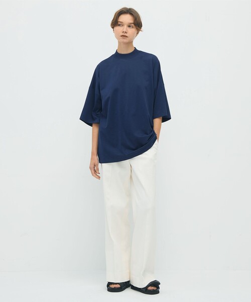 CABaN コットン ビルドネックTシャツ（Tシャツ/カットソー