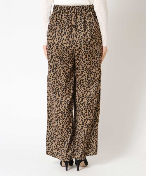 Jines（ジネス）の「レオパード柄ワイドパンツ（その他パンツ・レディース・キャメル/ホワイト・38）」の16枚目の写真