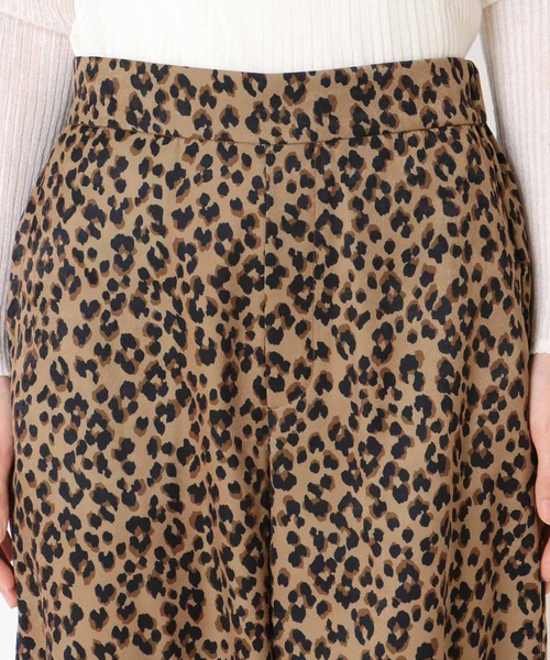 Jines（ジネス）の「レオパード柄ワイドパンツ（その他パンツ・レディース・キャメル/ホワイト・38）」の17枚目の写真