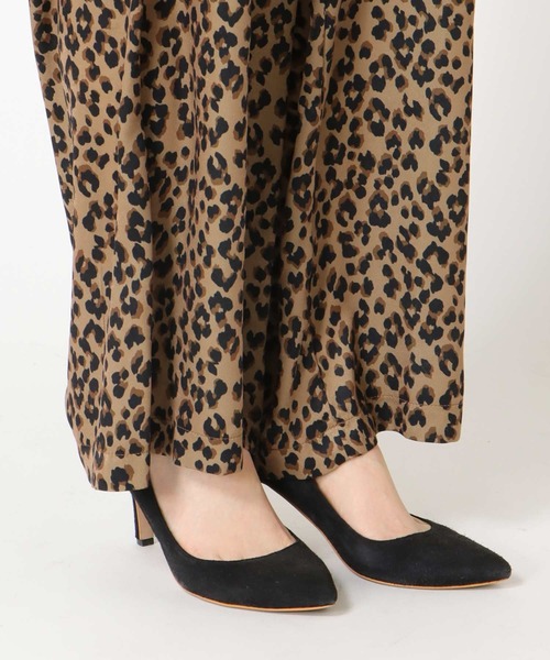 Jines（ジネス）の「レオパード柄ワイドパンツ（その他パンツ・レディース・キャメル/ホワイト・38）」の19枚目の写真