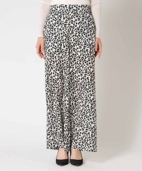 Jines（ジネス）の「レオパード柄ワイドパンツ（その他パンツ・レディース・キャメル/ホワイト・38）」の21枚目の写真
