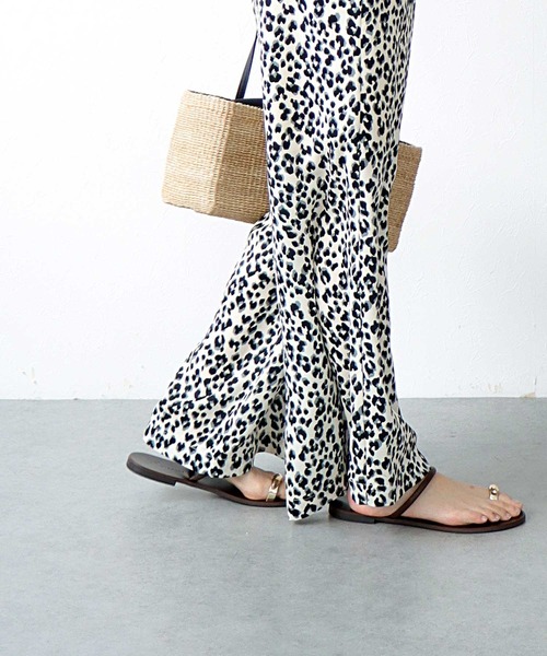 Jines（ジネス）の「レオパード柄ワイドパンツ（その他パンツ・レディース・キャメル/ホワイト・38）」の13枚目の写真