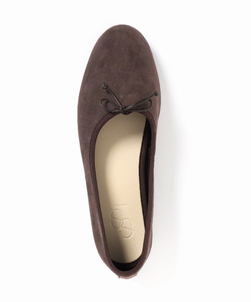 Spick & Span(スピックアンドスパン)の「Spick & Span スエードバレリーナ(バレエシューズ・レディース・ブラウン/レッド・23cm/23.5cm/24cm/24.5cm)」の8枚目の写真