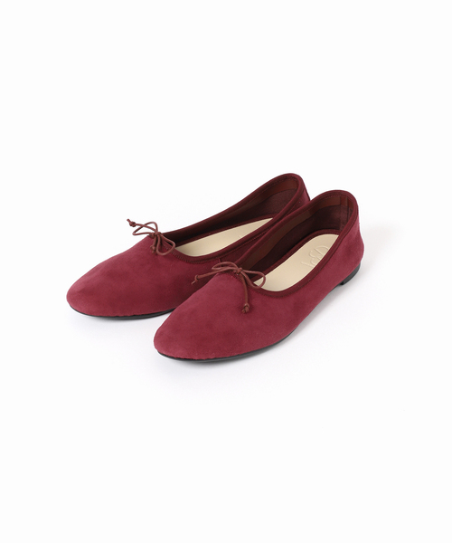 Spick & Span(スピックアンドスパン)の「Spick & Span スエードバレリーナ(バレエシューズ・レディース・ブラウン/レッド・23cm/23.5cm/24cm/24.5cm)」の13枚目の写真