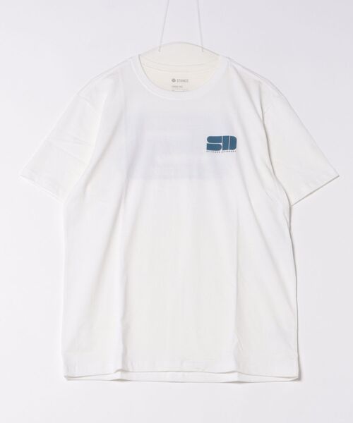 STANCE（スタンス）の「【STANCE/スタンス】バッグプリントTシャツ　GO BIG TEE（Tシャツ/カットソー・メンズ・ホワイト/グリーン・MEDIUM/LARGE/X-LARGE）」の7枚目の写真
