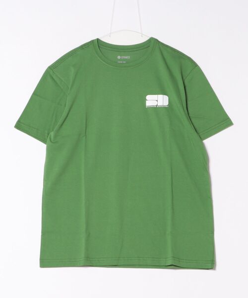 STANCE（スタンス）の「【STANCE/スタンス】バッグプリントTシャツ　GO BIG TEE（Tシャツ/カットソー・メンズ・ホワイト/グリーン・MEDIUM/LARGE/X-LARGE）」の3枚目の写真
