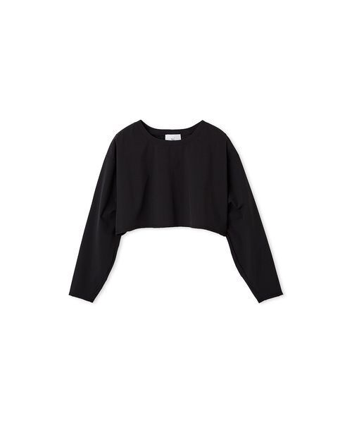 styling/（スタイリング）の「【S/S(エスバイエス)】2WAYトップス＜ウォッシャブル・UV・接触冷感＞（Tシャツ/カットソー・レディース・ベージュ/ブラック・F）」の3枚目の写真