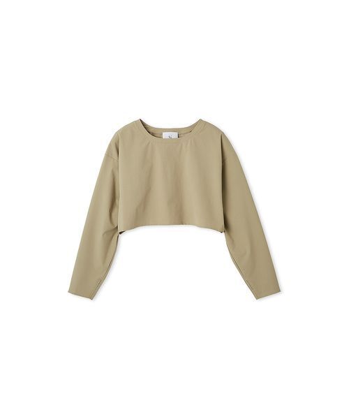 styling/（スタイリング）の「【S/S(エスバイエス)】2WAYトップス＜ウォッシャブル・UV・接触冷感＞（Tシャツ/カットソー・レディース・ベージュ/ブラック・F）」の15枚目の写真