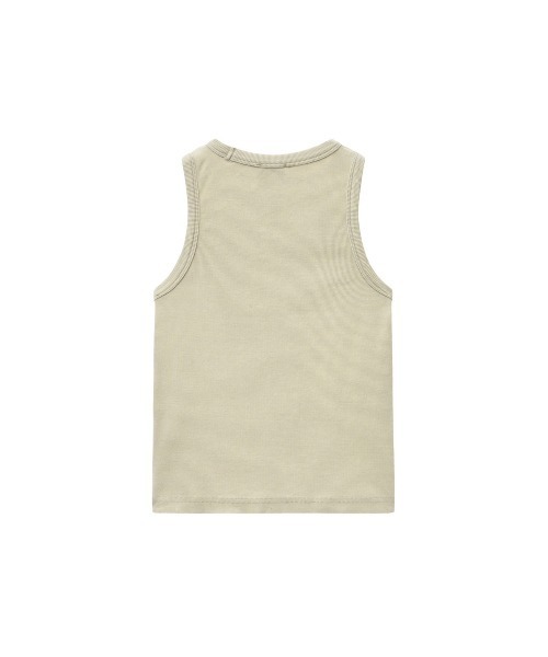 MARITHE + FRANCOIS GIRBAUD（マリテフランソワジルボー）の「W VINTAGE DYEING CROP SLEEVELESS（Tシャツ/カットソー・レディース・クリーム/ブルー系その他/チャコール・フリー）」の9枚目の写真