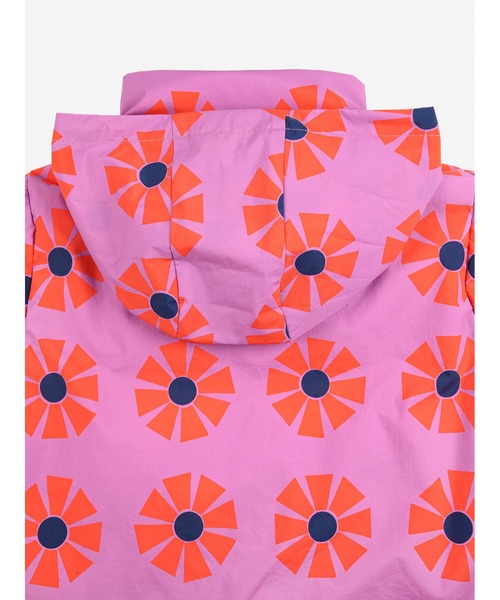 BOBO CHOSES（ボボショーズ）の「Kaleidoscope all over anorak（ブルゾン・キッズ・パープル・6-7YEAR/4-5YEAR/10-11y/8-9y/2-3YEAR）」の5枚目の写真