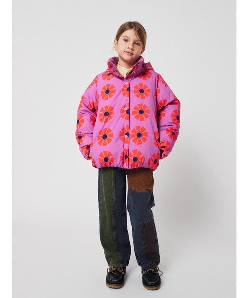 BOBO CHOSES（ボボショーズ）の「Kaleidoscope all over anorak（ブルゾン・キッズ・パープル・6-7YEAR/4-5YEAR/10-11y/8-9y/2-3YEAR）」の7枚目の写真