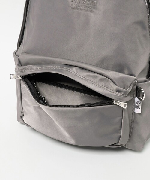 FREDRIK PACKERS(フレドリックパッカーズ)の「【別注】<FREDRIK PACKERS>バックパック / リュック(バックパック/リュック・レディース・グレー系/ブラック・FREE)」の5枚目の写真