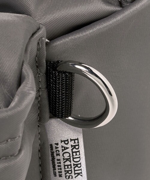 FREDRIK PACKERS(フレドリックパッカーズ)の「【別注】<FREDRIK PACKERS>バックパック / リュック(バックパック/リュック・レディース・グレー系/ブラック・FREE)」の8枚目の写真