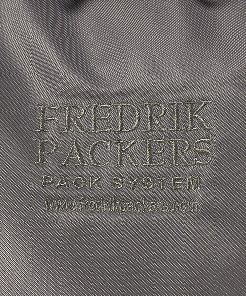 FREDRIK PACKERS(フレドリックパッカーズ)の「【別注】<FREDRIK PACKERS>バックパック / リュック(バックパック/リュック・レディース・グレー系/ブラック・FREE)」の12枚目の写真