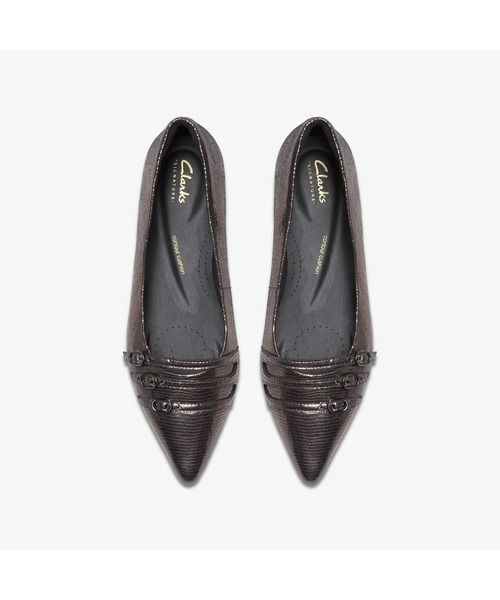 Clarks（クラークス）の「Sensa15 Strap / センサ15ストラップ（メタリック）（パンプス・レディース・シルバー・UK6/UK5.5/UK5/UK4.5/UK4/UK3.5/UK3）」の6枚目の写真