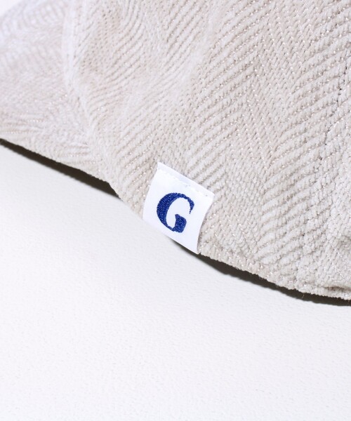 GLOSTER（グロスター）の「【GLOSTER/グロスター】ヘリンボーン ロングブリムキャップ（キャップ・メンズ・ブラック/グレー/オフホワイト・FREE）」の14枚目の写真