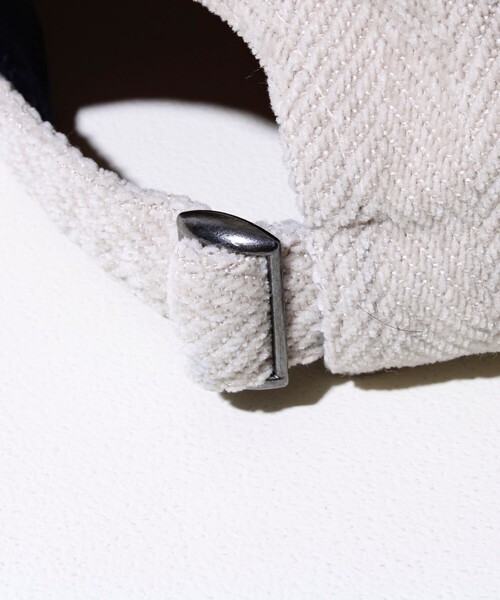 GLOSTER（グロスター）の「【GLOSTER/グロスター】ヘリンボーン ロングブリムキャップ（キャップ・メンズ・ブラック/グレー/オフホワイト・FREE）」の16枚目の写真