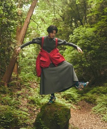 OMMO（オーエムエムオー）の「CUBE SLEEVE FLARE OP（ワンピース）」