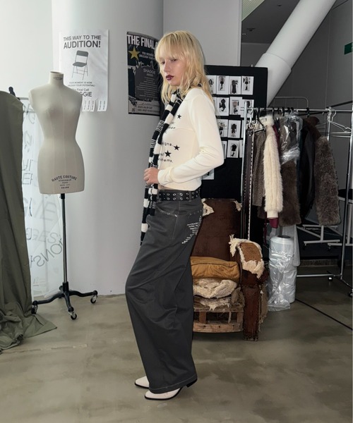 SHAGGIE（シャギー）の「【ViVi掲載】ストラップ付きウエスタンショートブーツ（ブーツ・レディース・ブラック/ブラウン/ホワイト・X-LARGE/LARGE/MEDIUM/SMALL）」の18枚目の写真