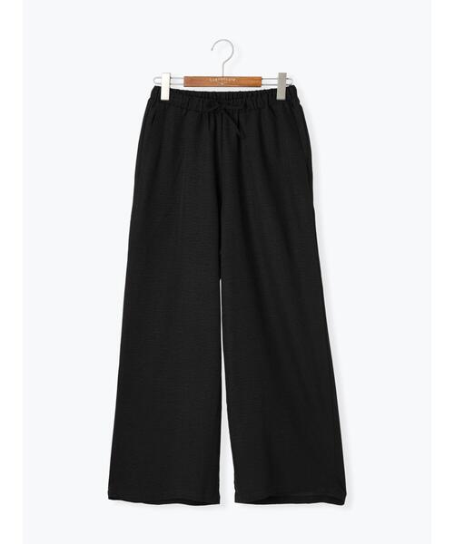 Lugnoncure（ルノンキュール）の「麻風イージーパンツ（その他パンツ・レディース・ブラック/チャコールグレー/パープル/ブラウン・F）」の7枚目の写真