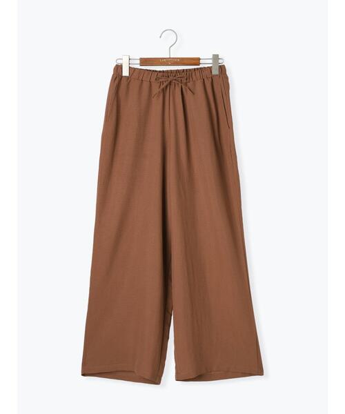 Lugnoncure（ルノンキュール）の「麻風イージーパンツ（その他パンツ・レディース・ブラック/チャコールグレー/パープル/ブラウン・F）」の8枚目の写真