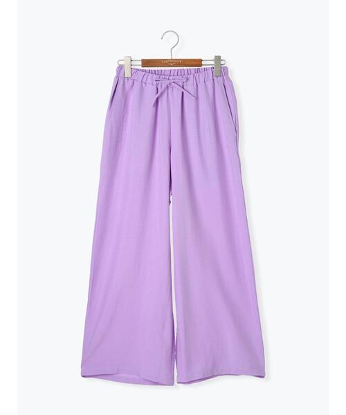 Lugnoncure（ルノンキュール）の「麻風イージーパンツ（その他パンツ・レディース・ブラック/チャコールグレー/パープル/ブラウン・F）」の9枚目の写真