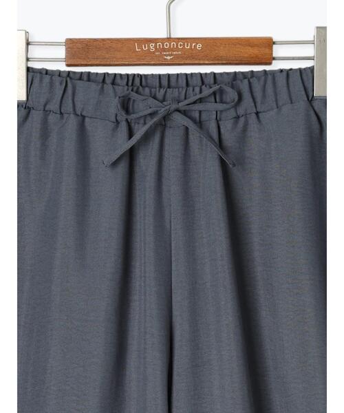 Lugnoncure（ルノンキュール）の「麻風イージーパンツ（その他パンツ・レディース・ブラック/チャコールグレー/パープル/ブラウン・F）」の12枚目の写真