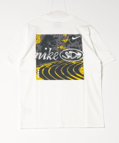 NIKE(ナイキ)の「ナイキ NIKE ナイキ NSW フォト M90 2 OPP1 S/S Tシャツ(Tシャツ/カットソー・メンズ・オレンジ/ホワイト/ブルー・M/3L/LL/L/S)」の6枚目の写真
