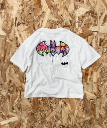 SHISKY（シスキー）の「BATMAN バットマン　プリント　オーバーサイズ　半袖　Tシャツ（Tシャツ/カットソー・キッズ）」