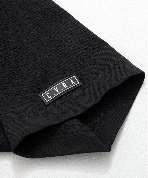 SILVER BULLET(シルバーバレット)の「『CavariA/キャバリア』シルケット加工Vネックネック半袖Tシャツ(Tシャツ/カットソー・メンズ・ホワイト/ブラック・L/XL/M)」の12枚目の写真